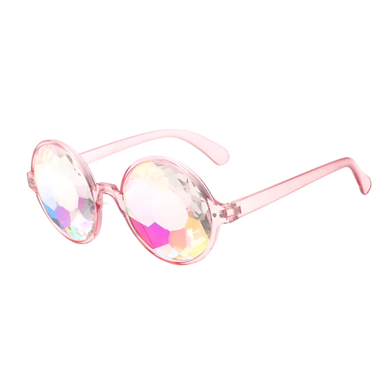 Kaleidoscope Glasses (Round) | Classic Prism