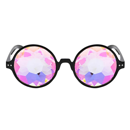 Kaleidoscope Glasses (Round) | Classic Prism